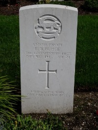 Klagenfurt War Cemetery - Burge, Frederick Berthold